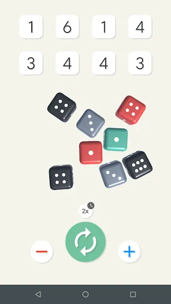 Just a Dice — Взломанная версия (Премиум функции разблокированы) — скриншот 5