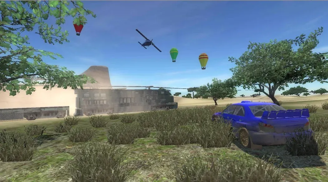 Off-Road Rally — Взломанная версия (Много денег) — скриншот 1