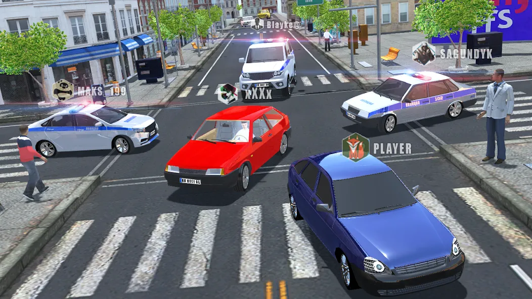 Russian Cars Simulator — Много денег — скриншот 1