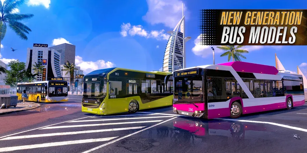 Скачать взлом Bus Simulator 2023 на Андроид — Много денег — скриншот 1
