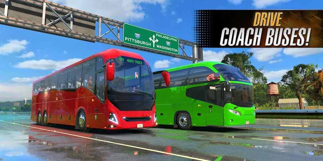 Скачать взлом Bus Simulator 2023 на Андроид — Много денег — скриншот 3