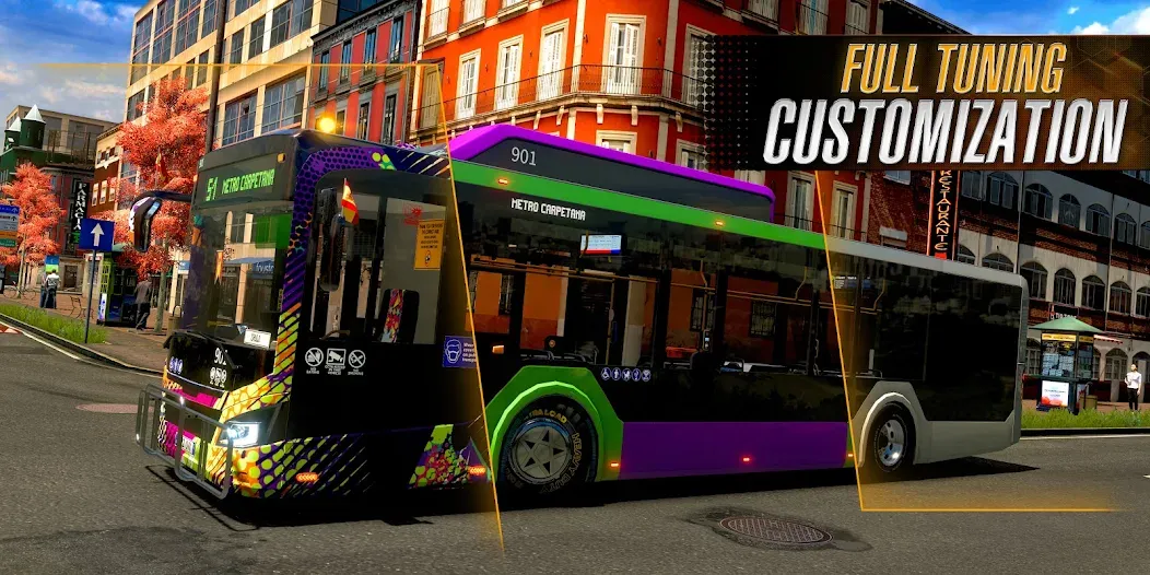 Скачать взлом Bus Simulator 2023 на Андроид — Много денег — скриншот 4