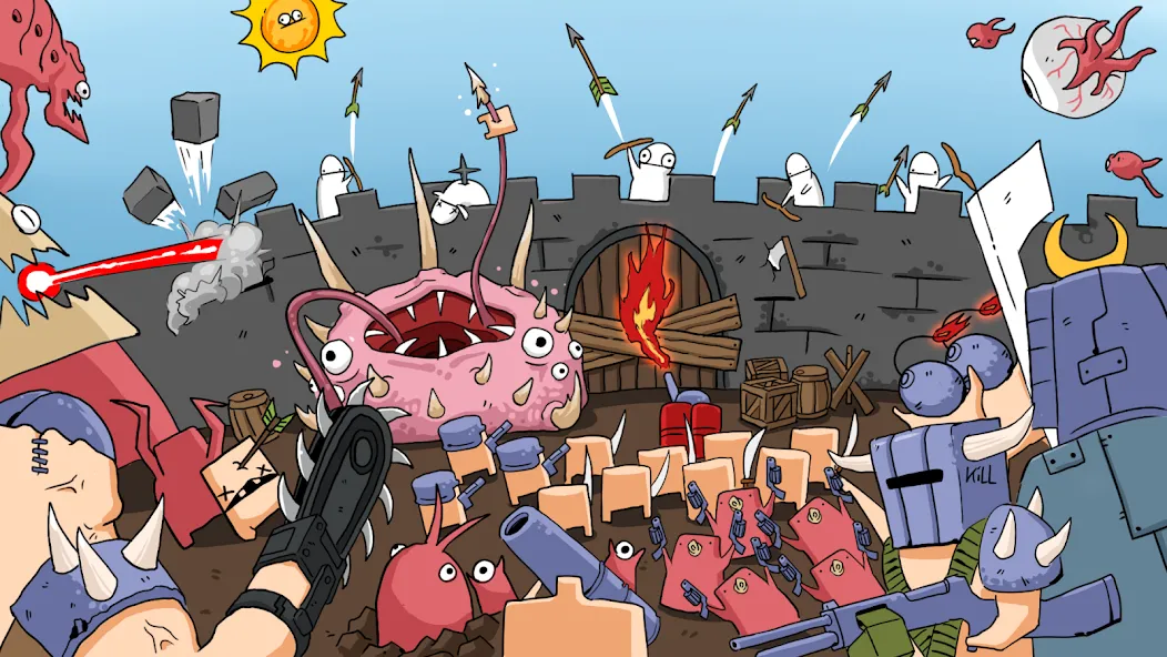 Скачать Arrow War MOD APK — Много денег — скриншот 1 Скачать Arrow War MOD APK — Много денег — скриншот 1