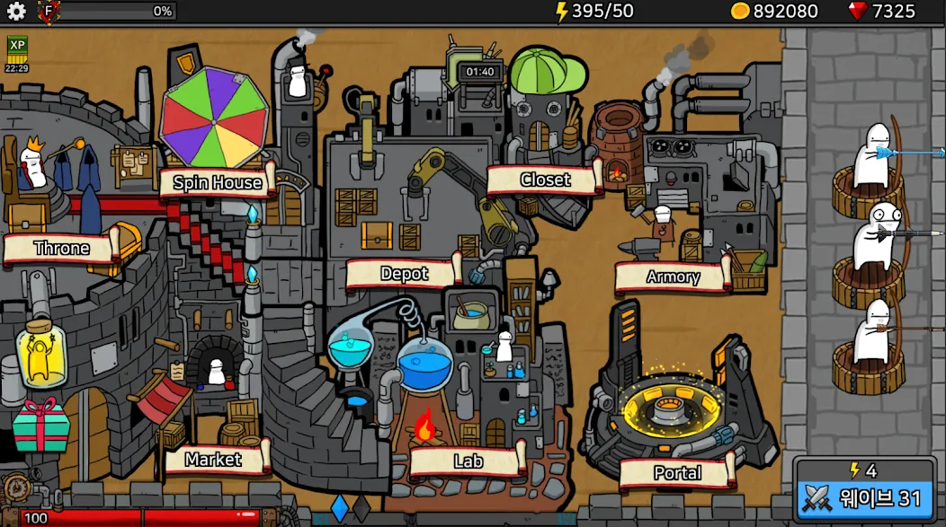 Скачать Arrow War MOD APK — Много денег — скриншот 2 Скачать Arrow War MOD APK — Много денег — скриншот 2