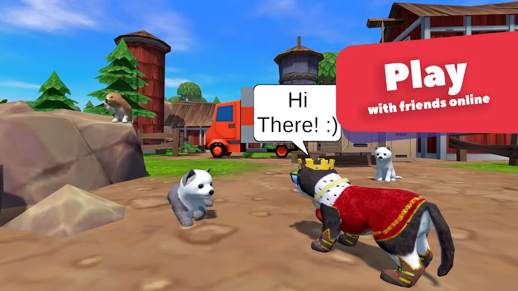 Скачать Dog Simulator - Animal Life на телефон — Много денег и бессмертие — скриншот 2