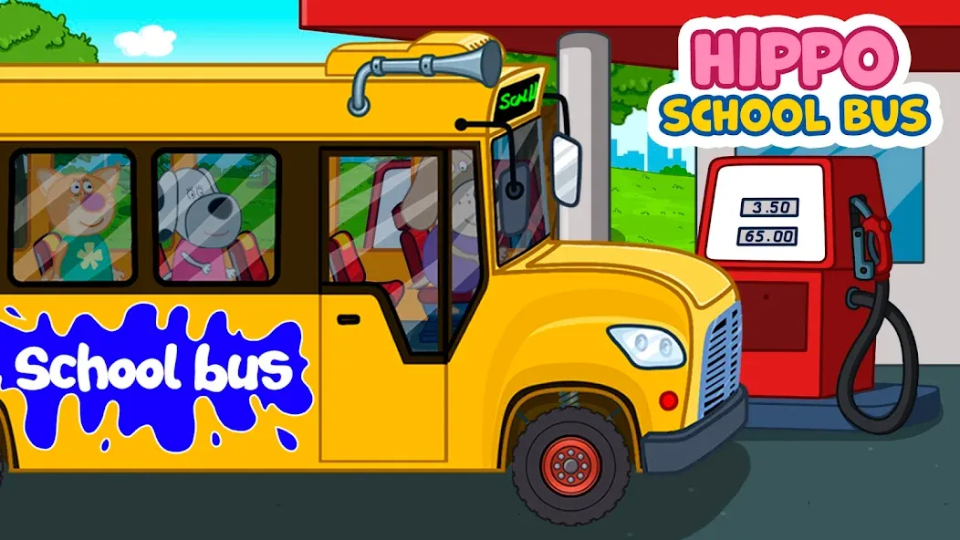 Скачать Kids School Bus Adventure на Android — Много денег и разблокировано всё — скриншот 2