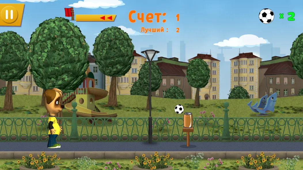 Pooches: Street Soccer MOD APK на Android — Много денег — скриншот 2