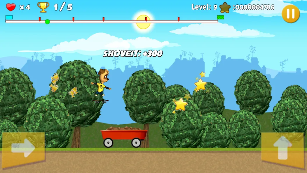 Pooches: Skateboard Mod APK Много денег и всё открыто — Скачать на Андроид — скриншот 5