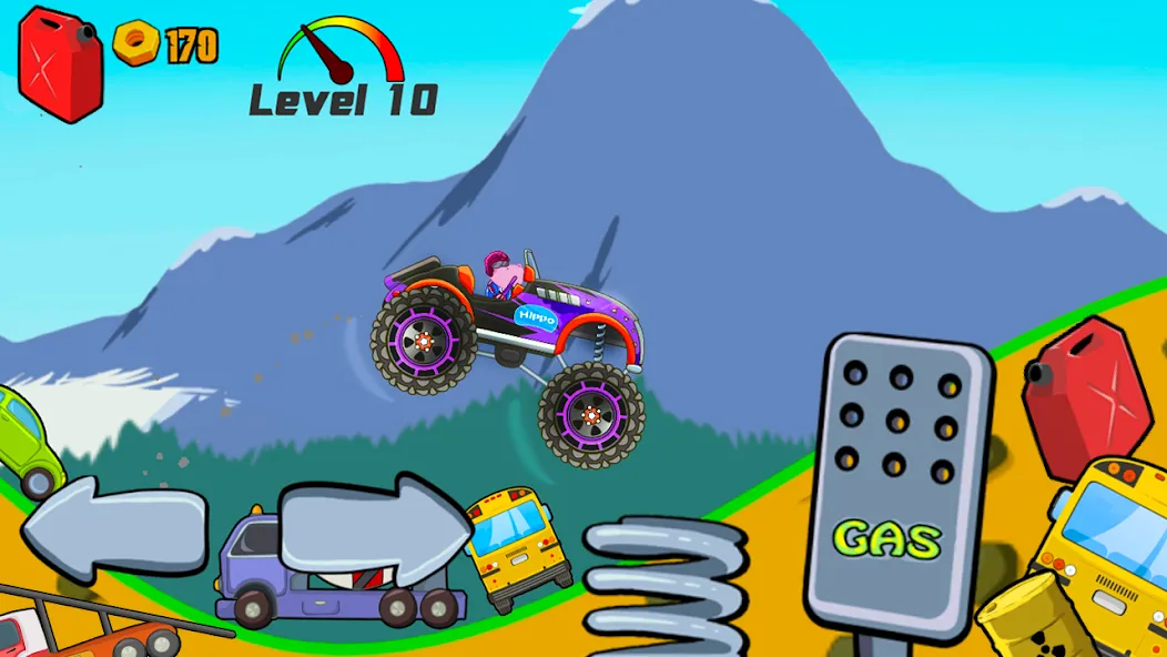 Скачать Kids Monster Truck Racing Game на телефон — Много денег — скриншот 4 Скачать Kids Monster Truck Racing Game на телефон — Много денег — скриншот 4