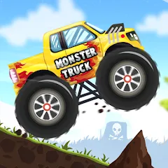 Скачать Kids Monster Truck Racing Game на телефон — Много денег