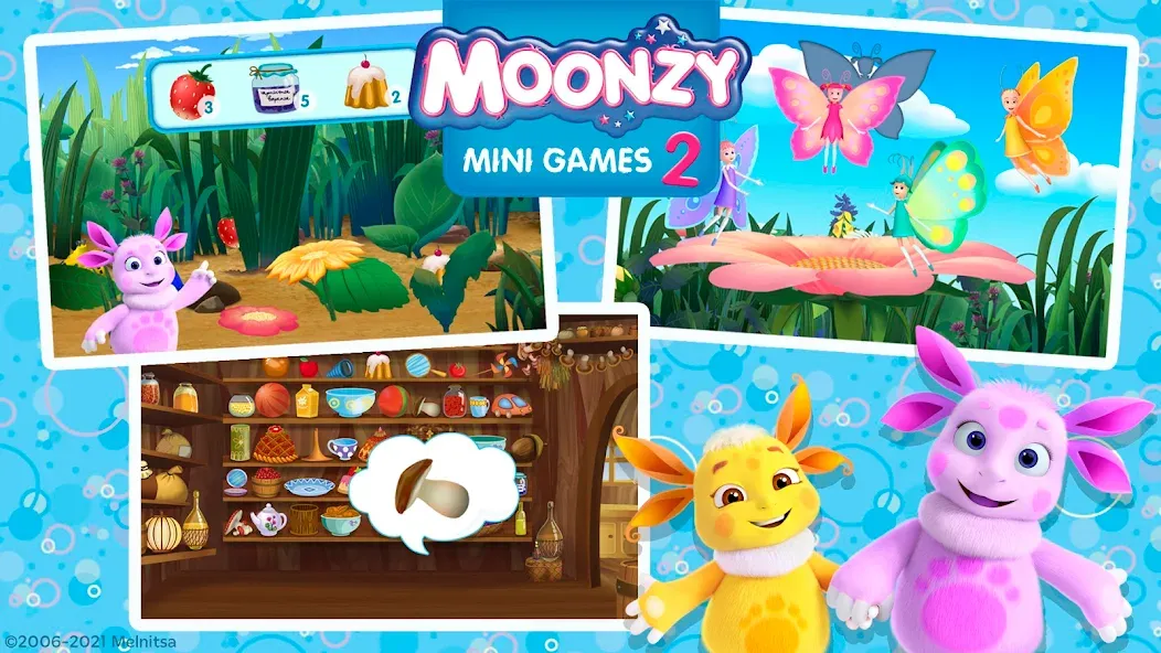 Скачать Moonzy: Mini-games for Kids на Андроид — Все мини-игры разблокированы — скриншот 1