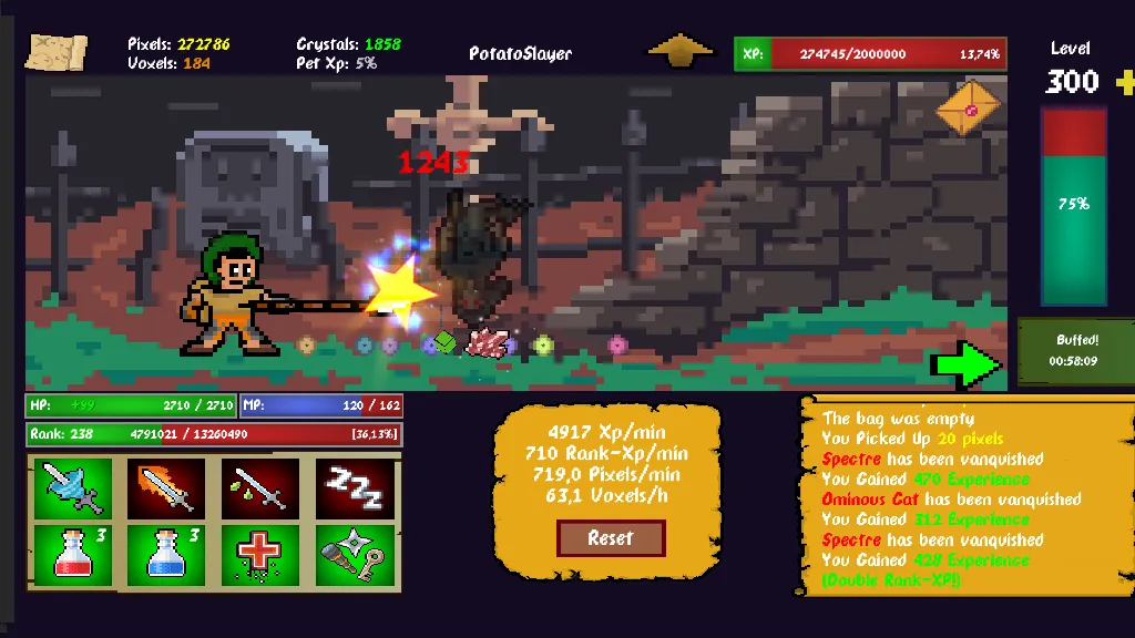 Скачать Idle Adventure на телефон — Много денег и кристаллов — скриншот 3 Скачать Idle Adventure на телефон — Много денег и кристаллов — скриншот 3