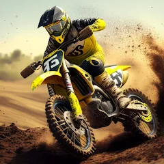 Скачать MX Bikes: Motocross Dirt bikes (Мод: Все мотоциклы открыты) на Андроид