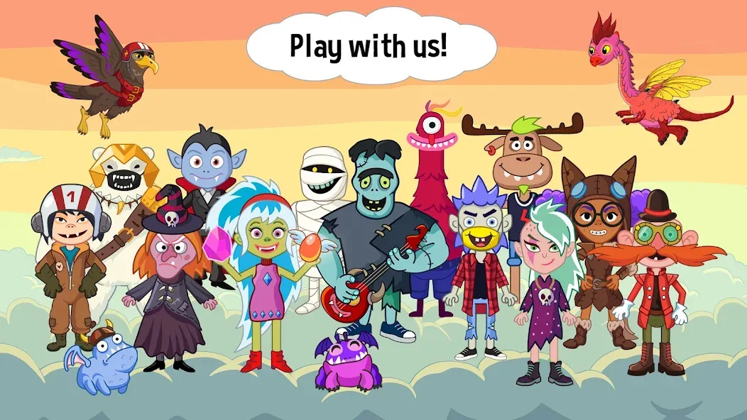 Взлом Pepi Wonder World: Magic Isle! — Все разблокировано — скриншот 1