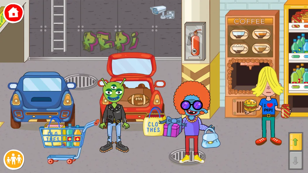 Скачать Pepi Super Stores: Fun & Games на телефон — Все открыто — скриншот 3