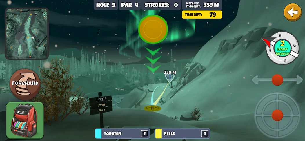 Скачать Disc Golf Valley MOD APK — Много денег — скриншот 2