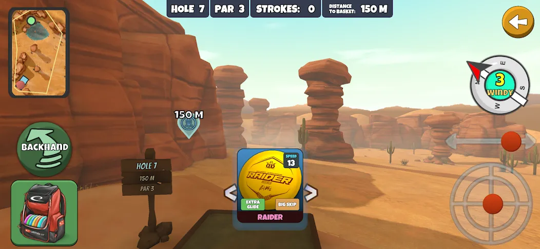 Скачать Disc Golf Valley MOD APK — Много денег — скриншот 4