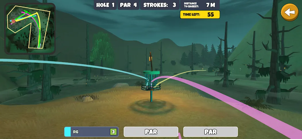 Скачать Disc Golf Valley MOD APK — Много денег — скриншот 5