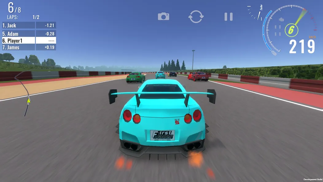 Скачать First Racer MOD APK — Много денег — скриншот 1