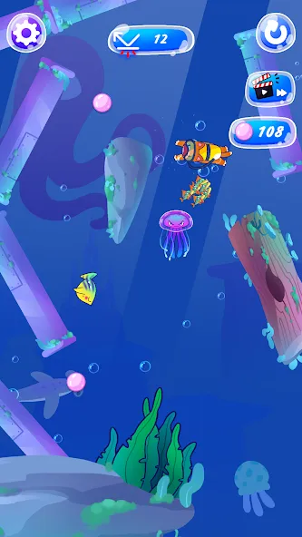 Скачать взлом Simba Fishing на Андроид — Много денег — скриншот 5