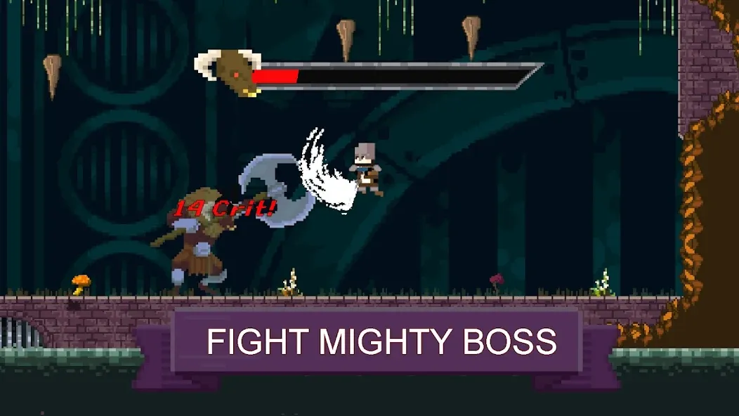 Скачать Rune Sword: Action Platformer на Android — Много денег и бессмертие — скриншот 2