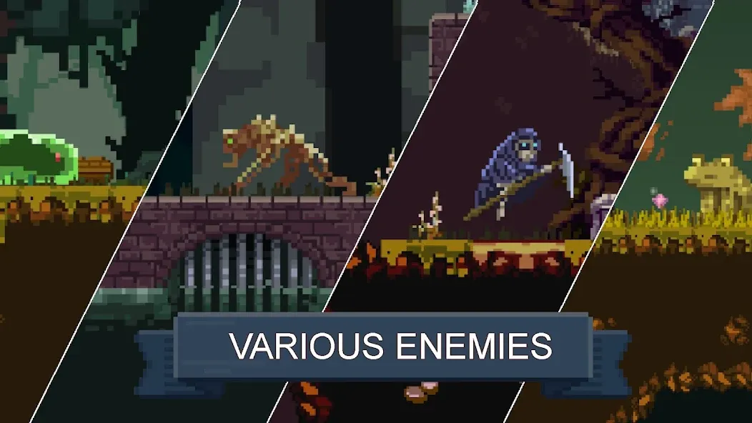 Скачать Rune Sword: Action Platformer на Android — Много денег и бессмертие — скриншот 4