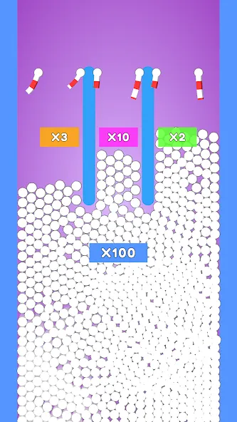 Скачать Balls and Ropes: Cut 'n Bounce с модом — Бесплатные покупки — скриншот 3