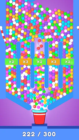 Скачать Balls and Ropes: Cut 'n Bounce с модом — Бесплатные покупки — скриншот 4