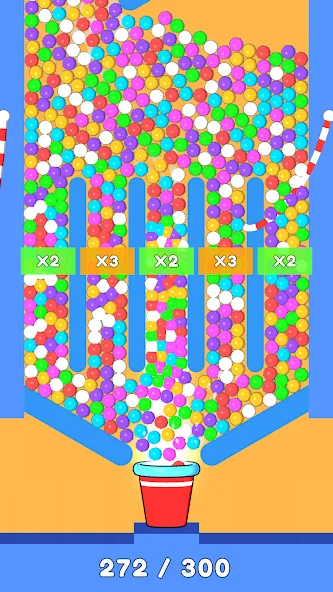 Скачать Balls and Ropes: Cut 'n Bounce с модом — Бесплатные покупки — скриншот 5