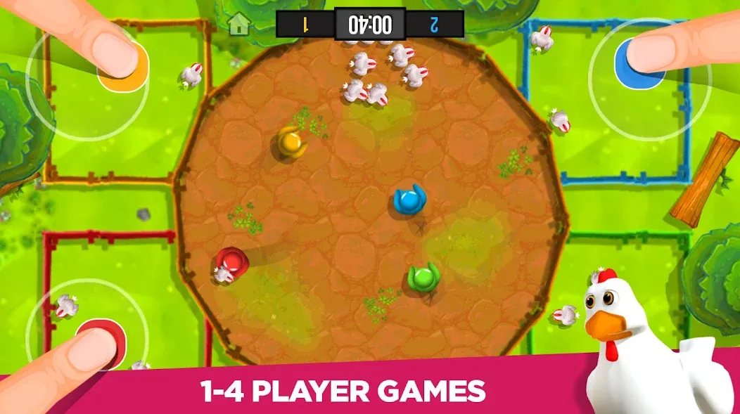 Stickman Party 2 3 4 MiniGames Mod APK Все открыто — Скачать на Андроид — скриншот 2
