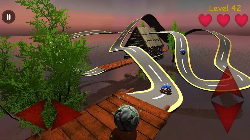 Скачать Imbalance: Ball Balancing Game на Android — Все уровни открыты — скриншот 1