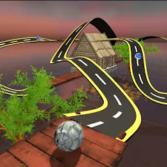 Скачать Imbalance: Ball Balancing Game на Android — Все уровни открыты