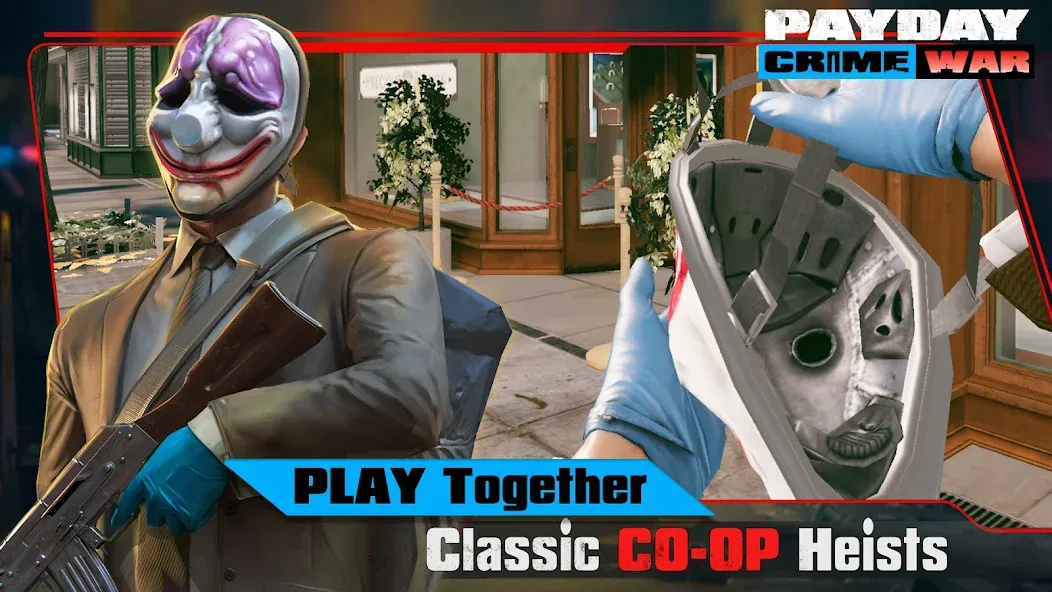 PAYDAY: Crime War MOD — Много денег на Андроид — скриншот 4