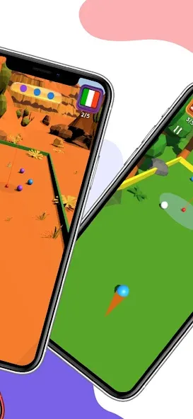 Bocce Ball 3D: Nations League на Андроид — Много денег — скриншот 2