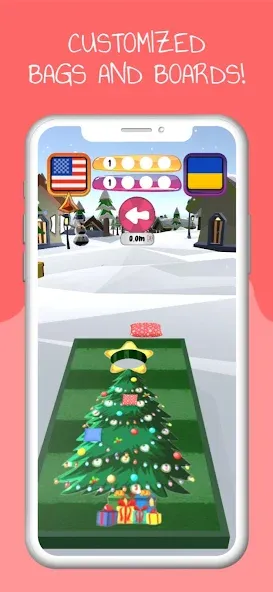 Cornhole 3D: Nations League — Мод: Много денег — скриншот 4