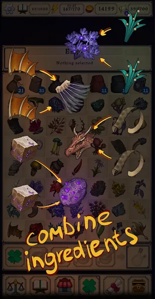 Potion shop: Alchemy Simulator — Мод: Много денег — скриншот 3