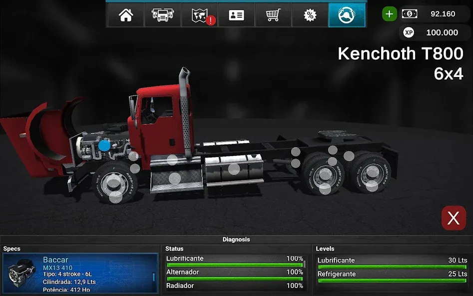 Скачать Grand Truck Simulator 2 — Модификация Много денег — скриншот 2