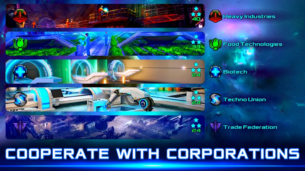 Idle Space Business Tycoon MOD APK — Много денег — скриншот 3