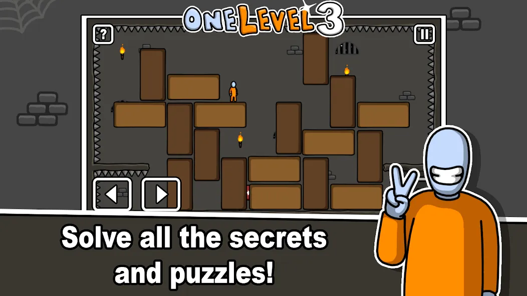 One Level 3 Stickman Jailbreak на Андроид — Много денег — скриншот 4 One Level 3 Stickman Jailbreak на Андроид — Много денег — скриншот 4