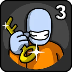 One Level 3 Stickman Jailbreak на Андроид — Много денег