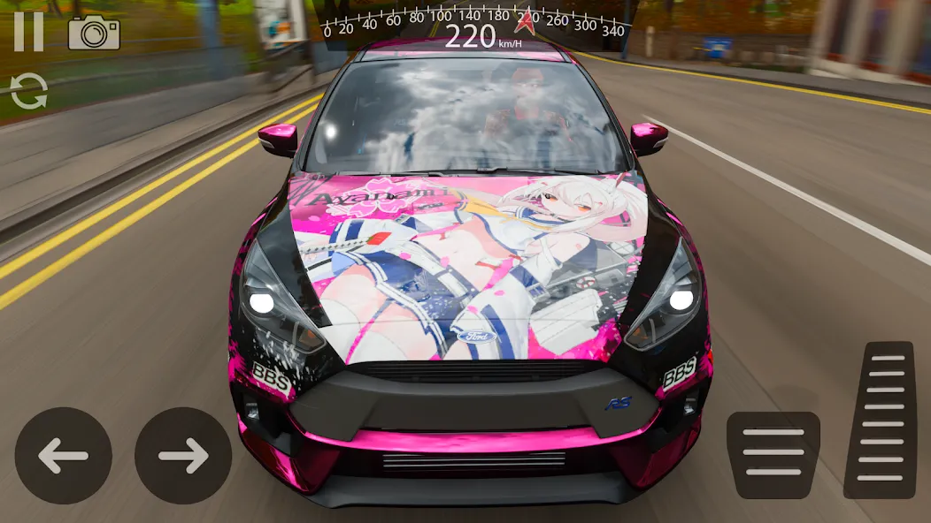 Скачать Drive Ford Focus RS Simulator — Последняя версия (Много денег) — скриншот 4 Скачать Drive Ford Focus RS Simulator — Последняя версия (Много денег) — скриншот 4