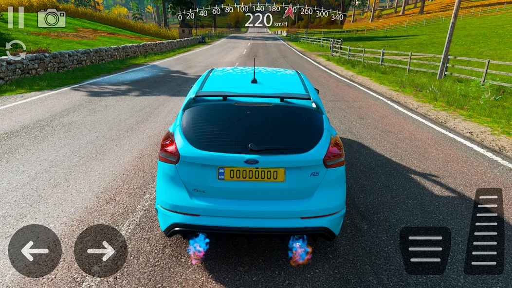 Скачать Drive Ford Focus RS Simulator — Последняя версия (Много денег) — скриншот 5