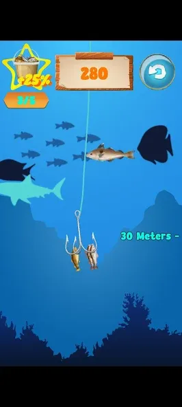 Wild Fish на Андроид — Мод Много денег и без рекламы — скриншот 3