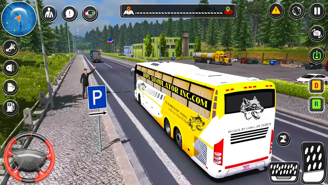 Скачать City Coach Bus City Bus Games (Мод: Много денег и разблокированные автобусы) на Андроид — скриншот 5