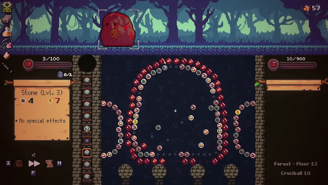 Скачать Peglin - A Pachinko Roguelike MOD APK — Бесконечное золото и премиум версия — скриншот 3 Скачать Peglin - A Pachinko Roguelike MOD APK — Бесконечное золото и премиум версия — скриншот 3