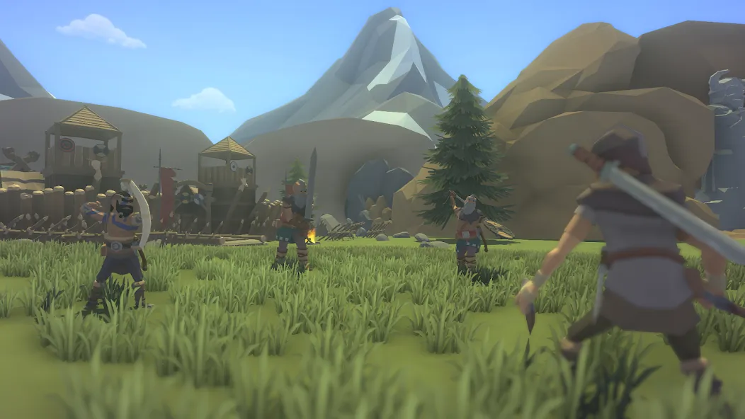Скачать Last Viking: God of Valhalla MOD APK — Много денег — скриншот 5
