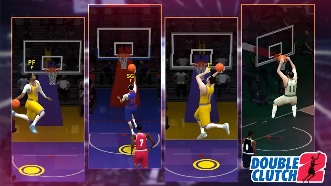 Скачать DoubleClutch 2 : Basketball с модом — Много денег — скриншот 2 Скачать DoubleClutch 2 : Basketball с модом — Много денег — скриншот 2
