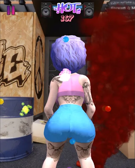 Twerk Hero: A Dance Game — Взломанная версия (Много денег) — скриншот 2