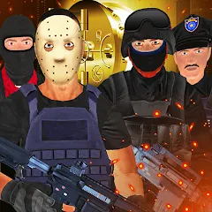 Скачать взлом Justice Rivals 3 Cops&Robbers на Андроид — Много денег