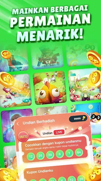 Скачать взлом MAGER - Game Penghasil Uang на Андроид — Много денег — скриншот 4 Скачать взлом MAGER - Game Penghasil Uang на Андроид — Много денег — скриншот 4